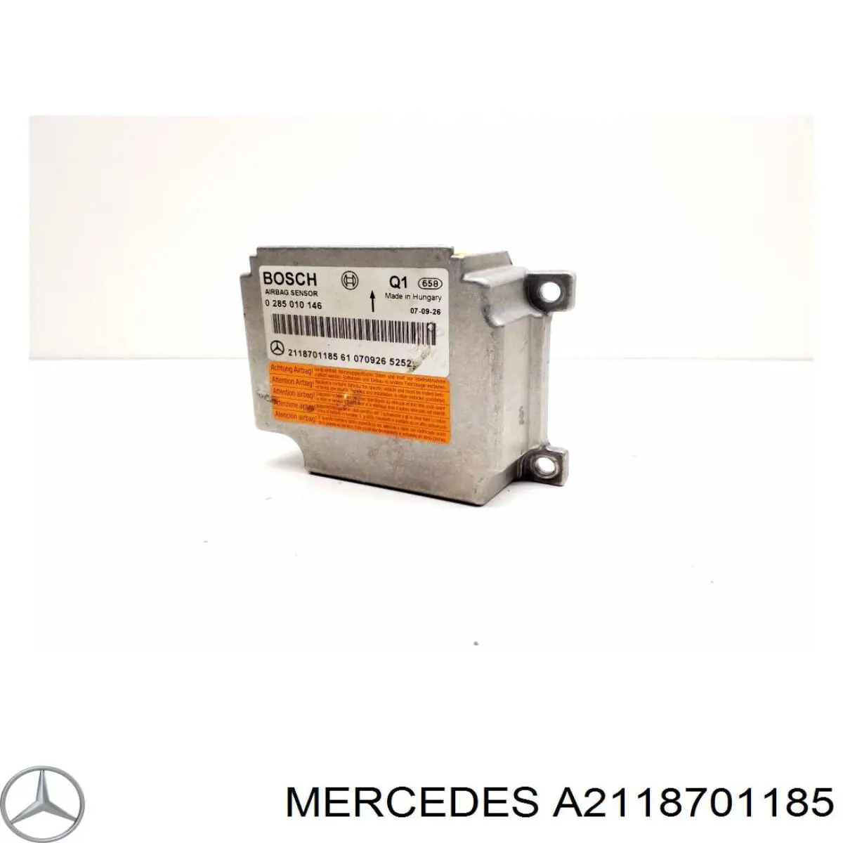 Compre A211870588564 Mercedes Módulo processador de controlo da bolsa de ar (Centralina eletrônica AIRBAG)