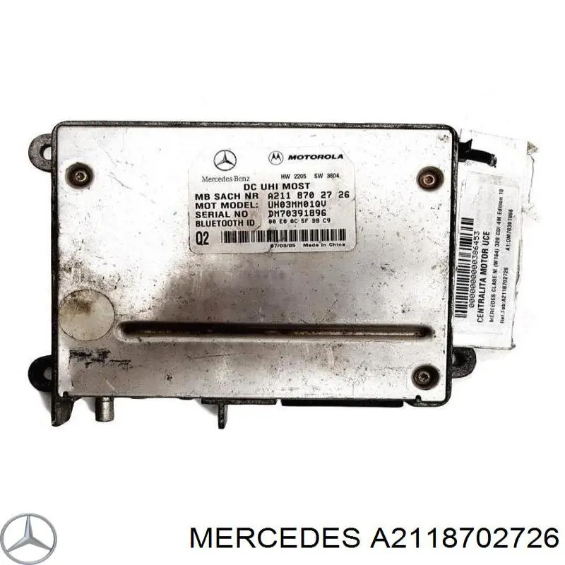 A2118702726 Mercedes Unidade de controlo de telefone
