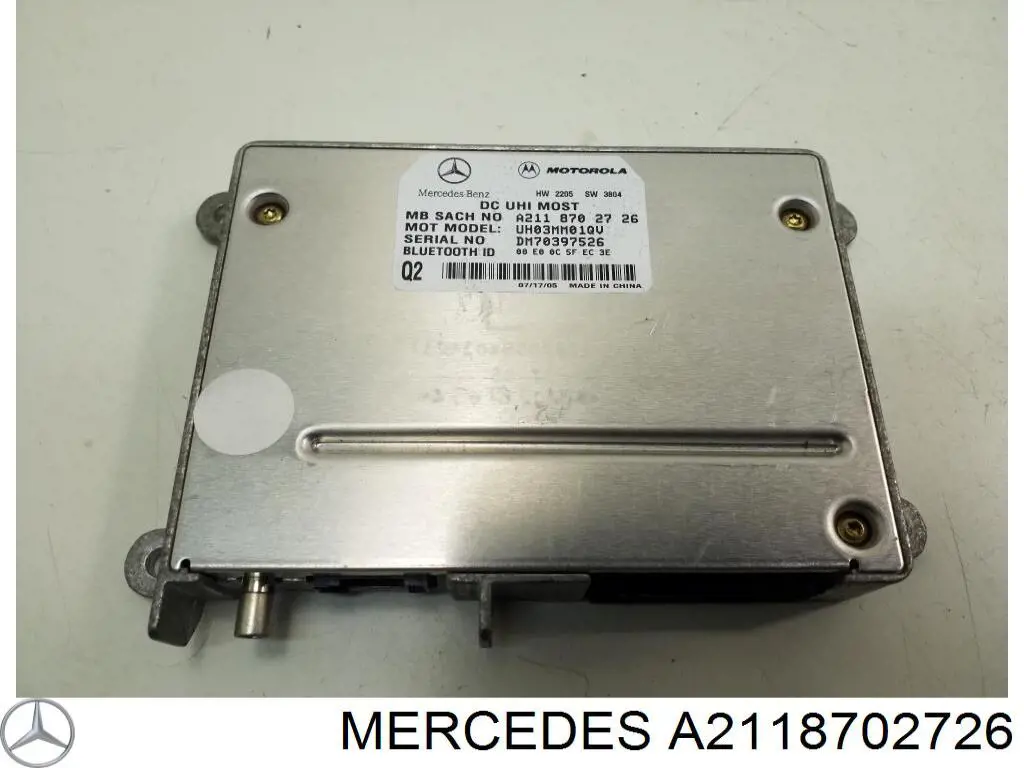Unidade de controlo de telefone Mercedes A2118702726 preço, a partir de 51,17 USD