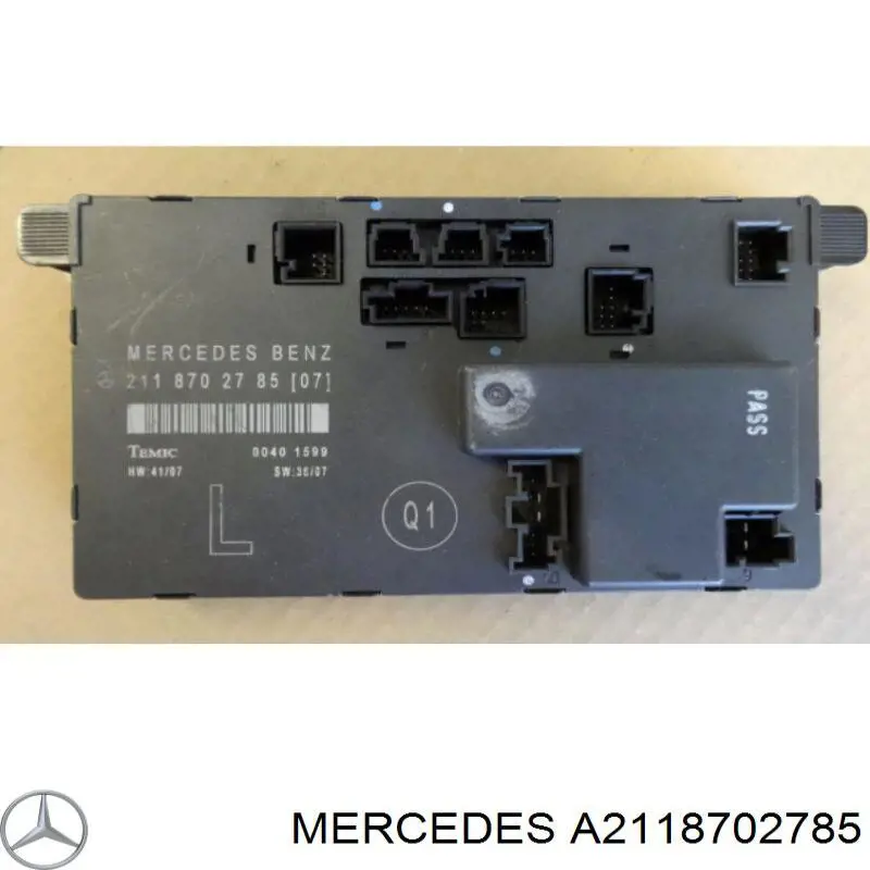 A2118702785 Mercedes Unidade de conforto