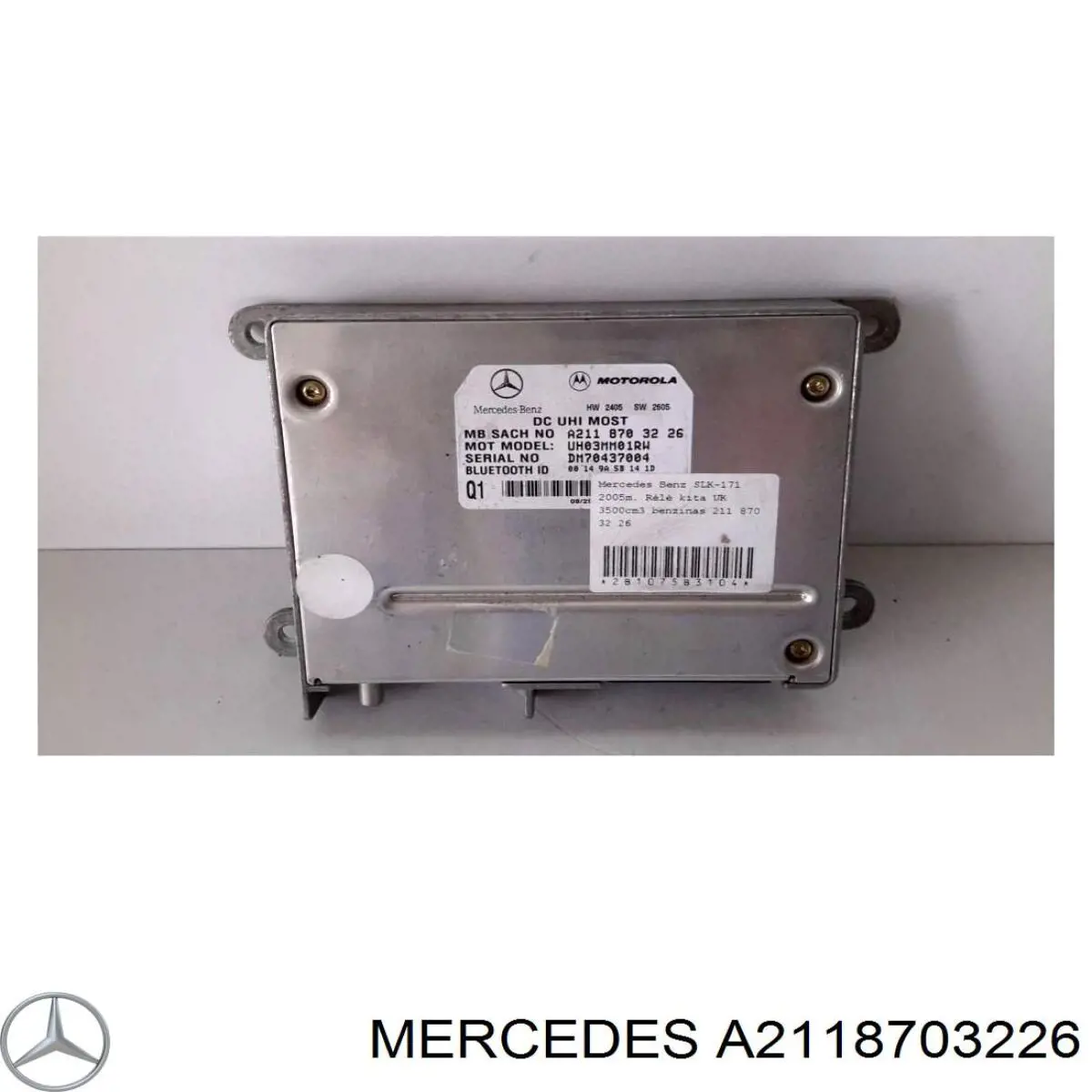 Compre A2118703226 Mercedes Unidade de controlo de telefone