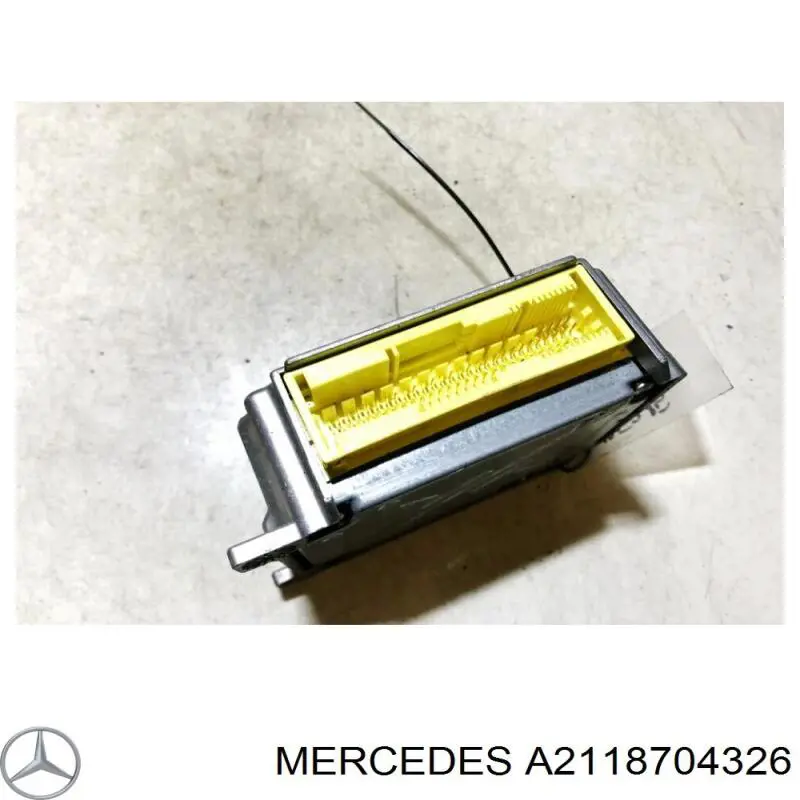 Compre A2118704326 Mercedes Módulo processador de controlo da bolsa de ar (Centralina eletrônica AIRBAG)