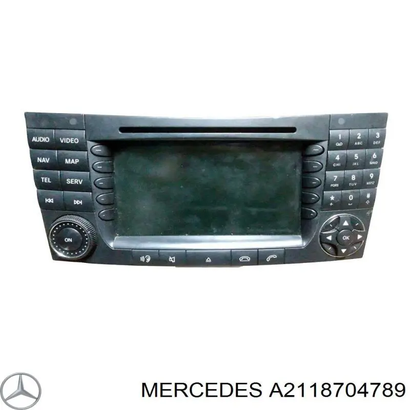 A2118704789 Mercedes Aparelhagem de som (rádio AM/FM)