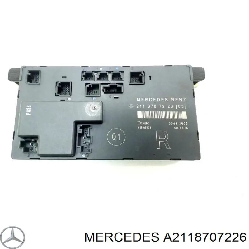 A2118707226 Mercedes Unidade de conforto