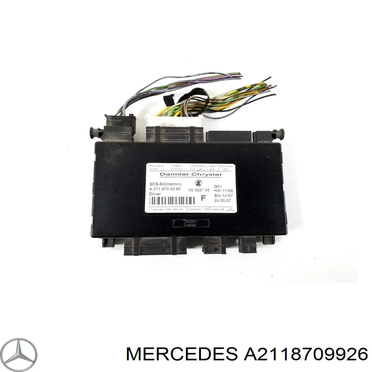 A2118709926 Mercedes Assento dianteiro esquerdo