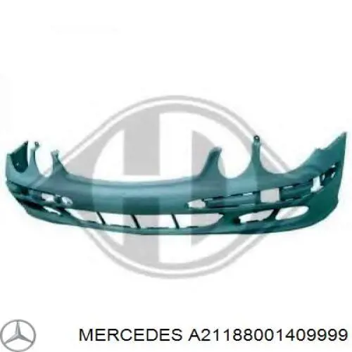 Compre A21188001409999 Mercedes Pára-choque dianteiro