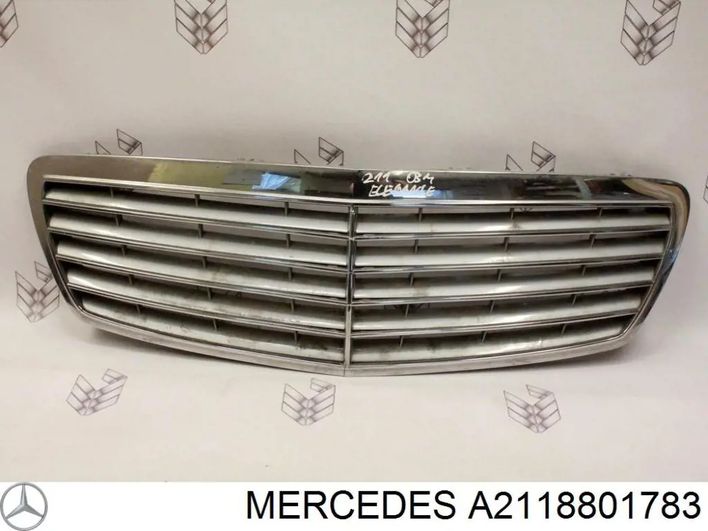 A2118801783 Mercedes Grelha do radiador