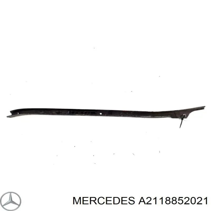 A2118852021 Mercedes Consola direita do pára-choque traseiro