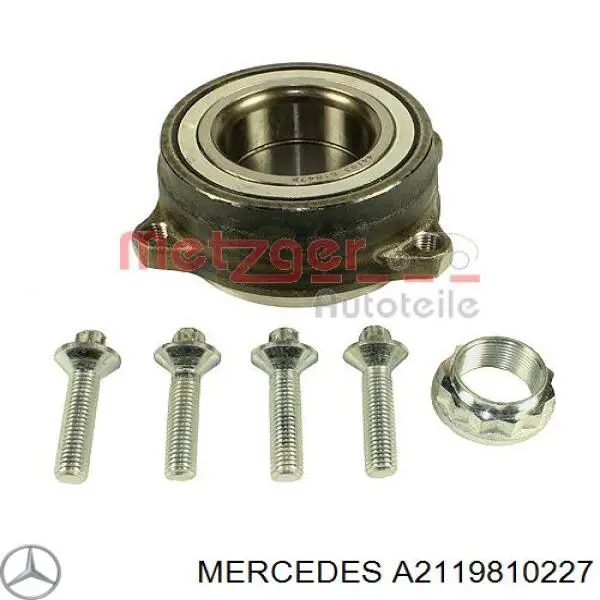 Compre A2119810227 Mercedes Rolamento de cubo traseiro