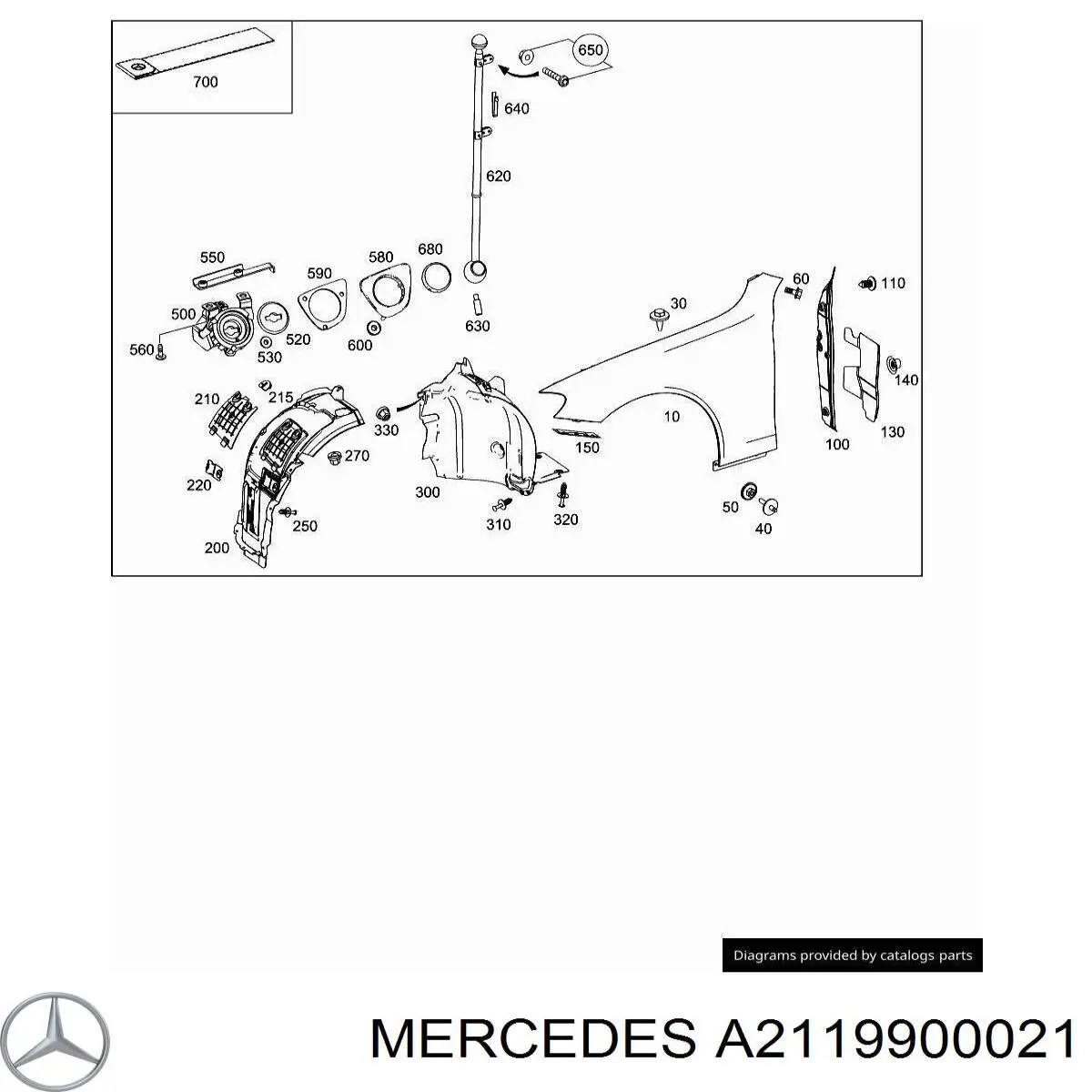  Mercedes A2119900021 preço, a partir de 3,59 USD