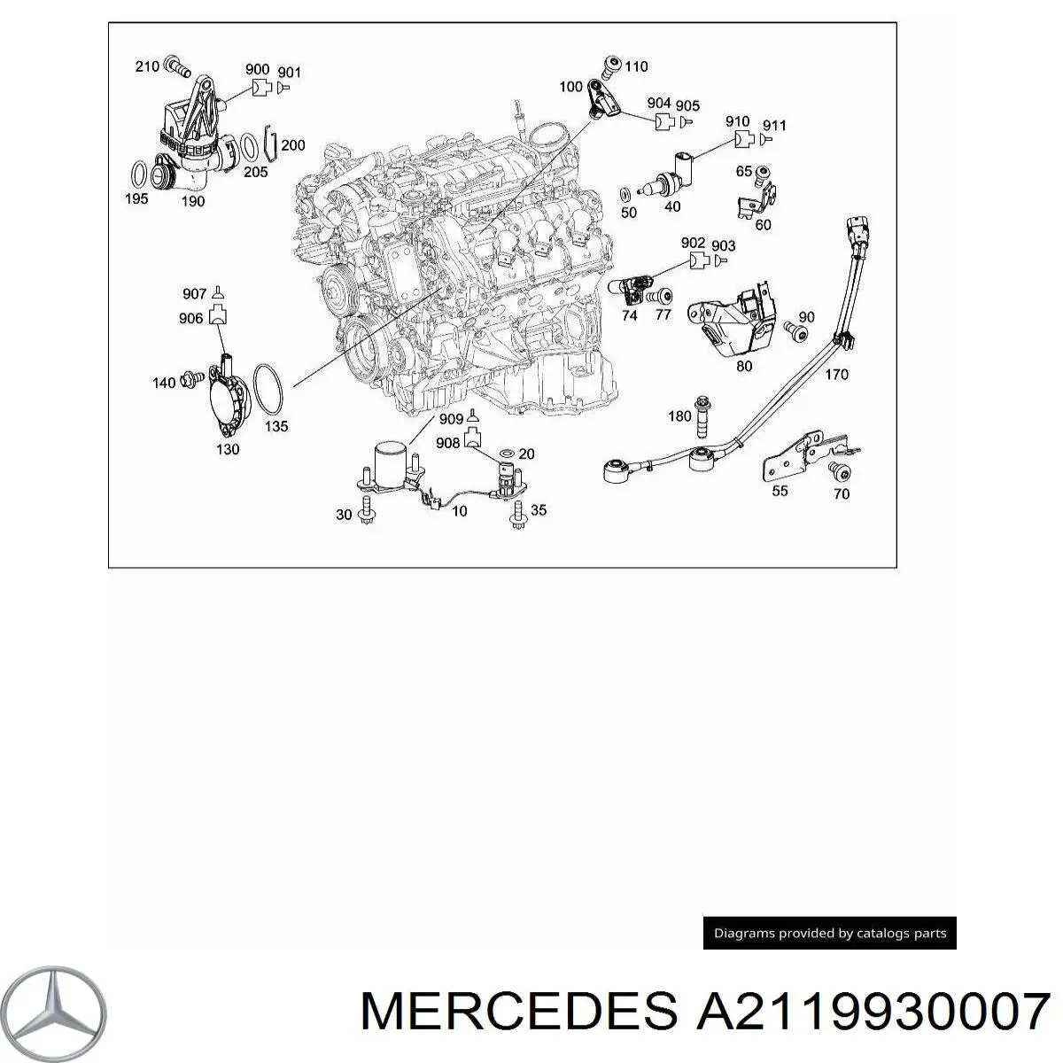 A2119930007 Mercedes 