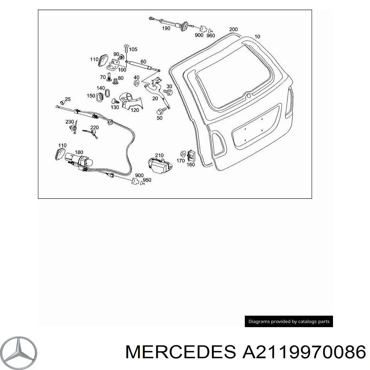 A2119970086 Mercedes 