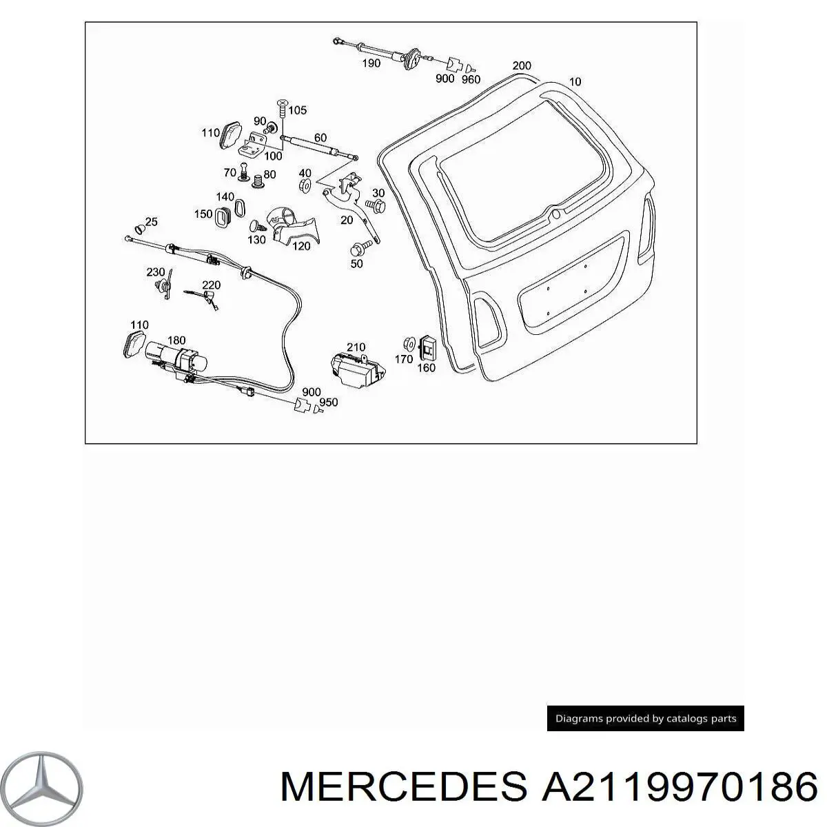 A2119970186 Mercedes 