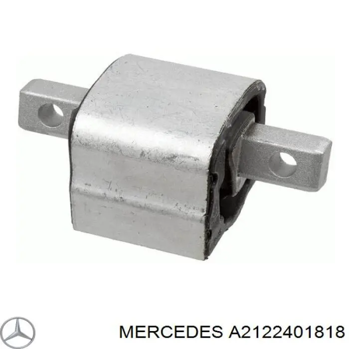 A2122401818 Mercedes Coxim traseiro de transmissão (suporte da caixa de mudança)