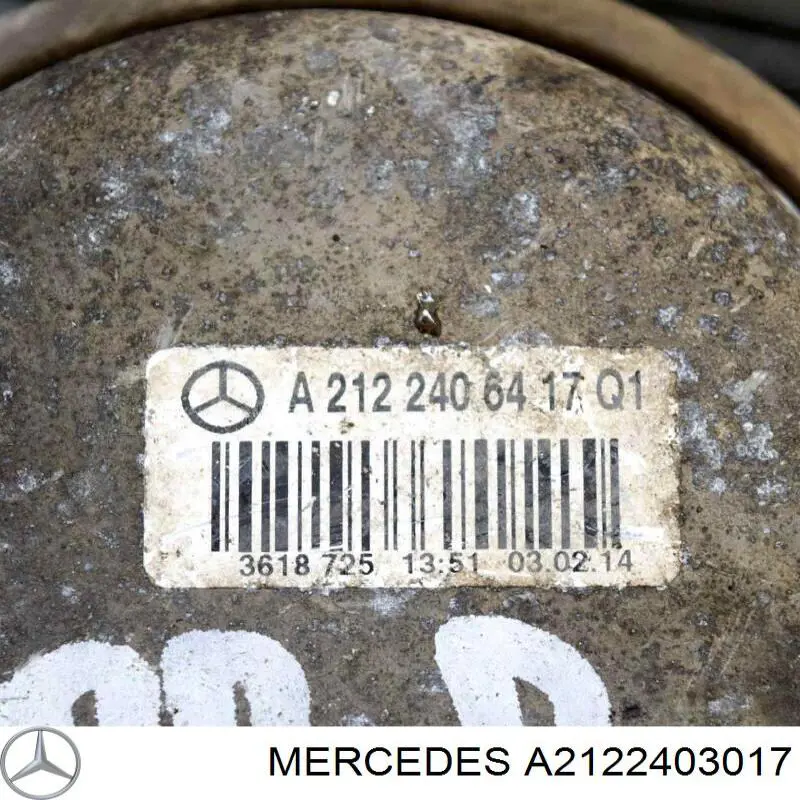 Coxim (suporte) esquerdo de motor Mercedes A2122403017 preço, a partir de 137,84 USD