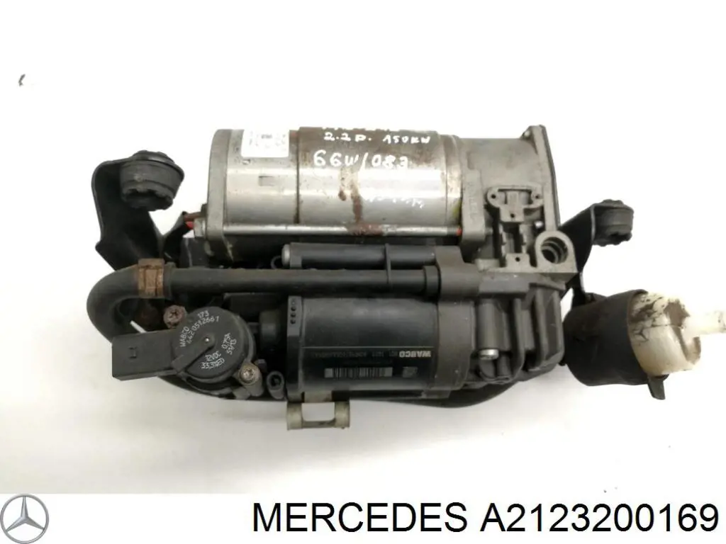 Filtro de ar do compressor de bombeio (de amortecedores) Mercedes A2123200169 preço, a partir de 15,79 USD