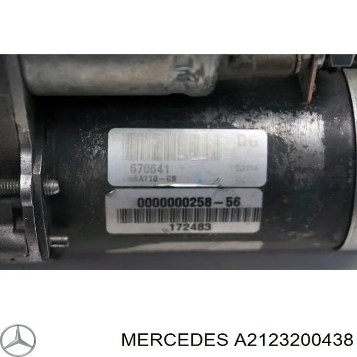  Mercedes A2123200438