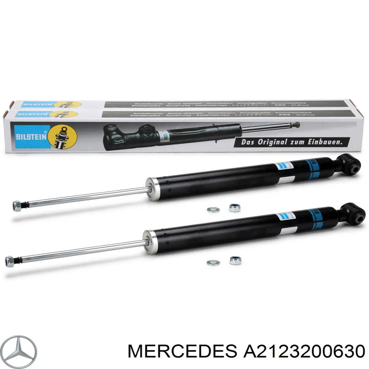 A2123200630 Mercedes Amortecedor traseiro