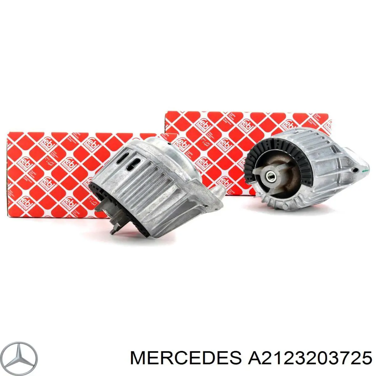 Compre A2123203725 Mercedes Coxim pneumático (suspensão de lâminas pneumática) do eixo traseiro