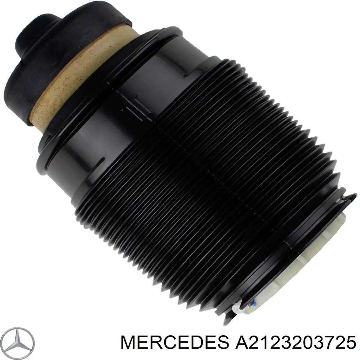 Coxim pneumático (suspensão de lâminas pneumática) do eixo traseiro Mercedes A2123203725 preço, a partir de 206,01 USD