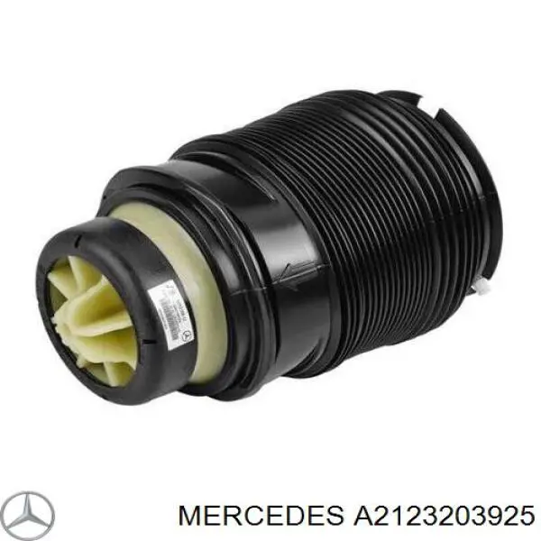 Compre A2123203925 Mercedes Coxim pneumático (suspensão de lâminas pneumática) do eixo traseiro