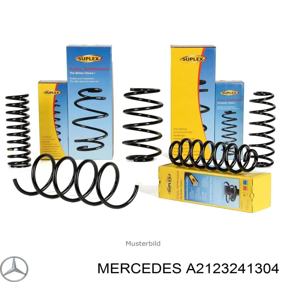 A2123241304 Mercedes Mola traseira