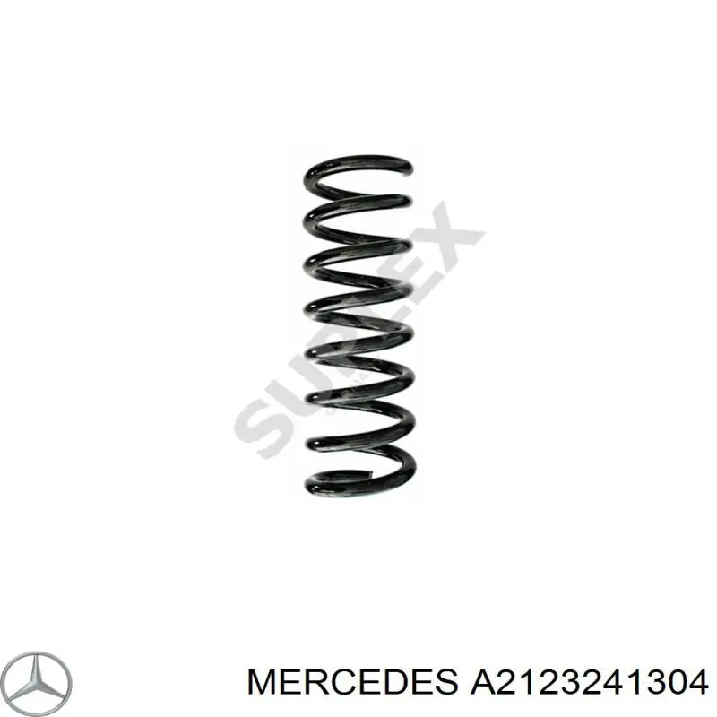 Mola traseira Mercedes A2123241304 preço, a partir de 81,76 USD