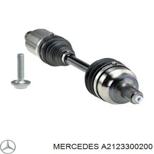 Semieixo (acionador) dianteiro esquerdo Mercedes A2123300200 preço, a partir de 127,14 USD