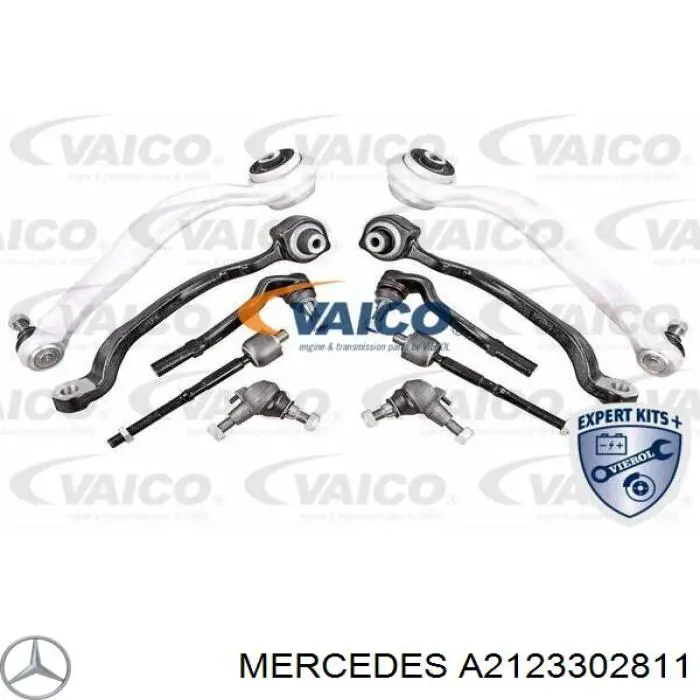 Braço oscilante superior direito de suspensão dianteira Mercedes A2123302811 preço, a partir de 98,75 USD