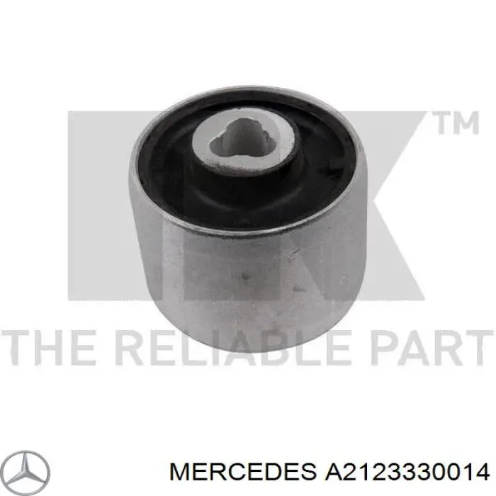 Bloco silencioso dianteiro do braço oscilante superior Mercedes A2123330014 preço, a partir de 31,80 USD