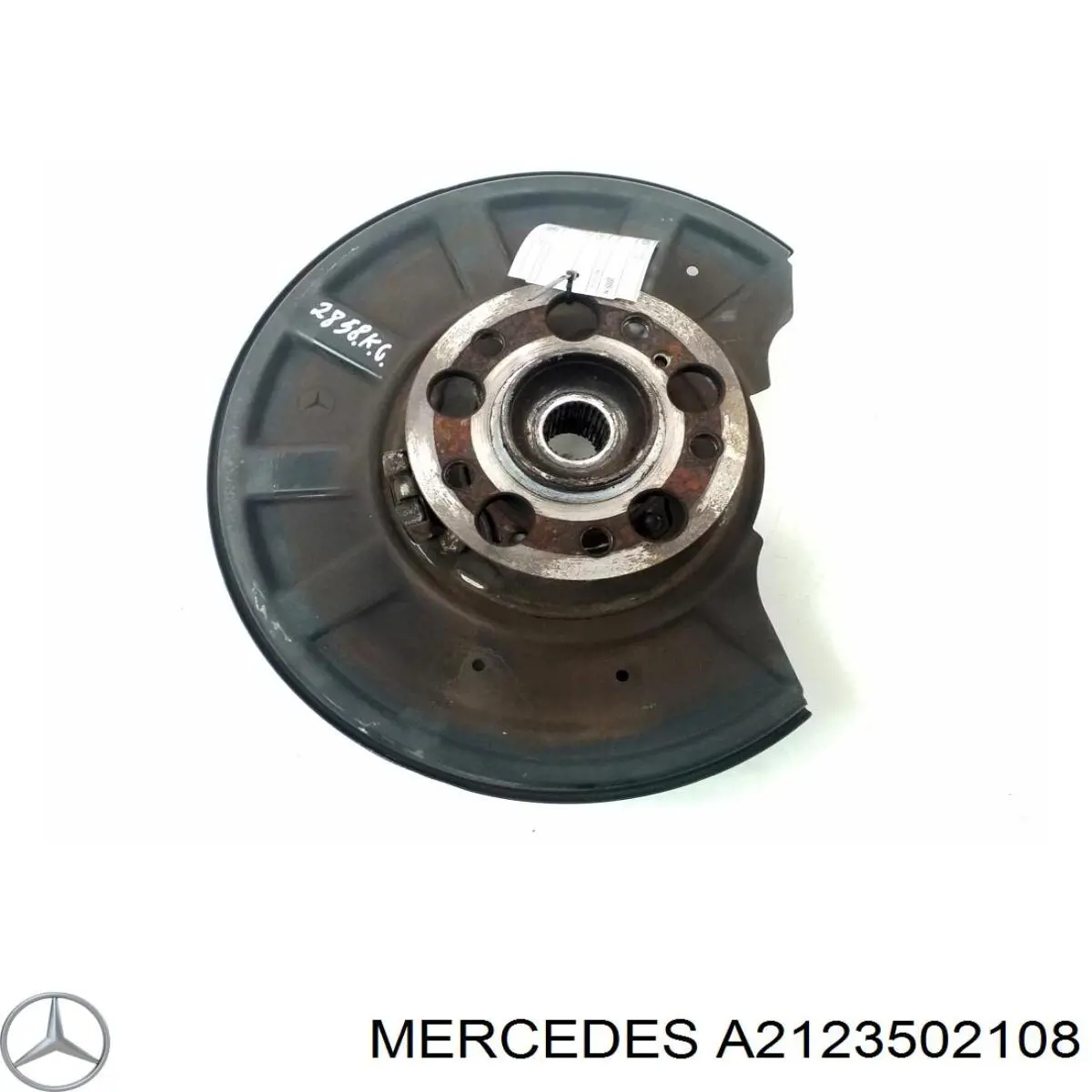 A2123502108 Mercedes Pino moente (extremidade do eixo) traseiro esquerdo