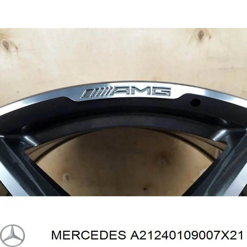 Discos de roda de aleação ligeira (de aleação ligeira, de titânio) Mercedes A21240109007X21 preço, a partir de 2220,68 USD