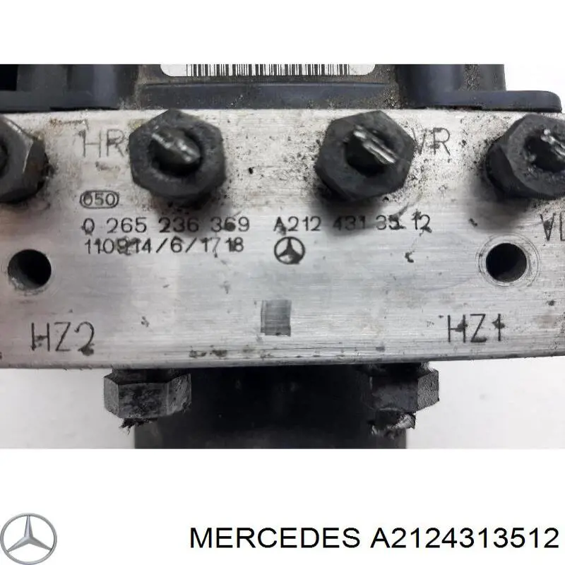 Unidade hidráulico de controlo ABS A2124313512 Mercedes