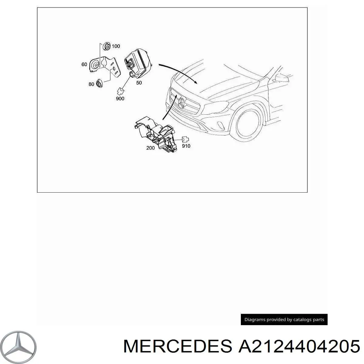 A2124404205 Mercedes 