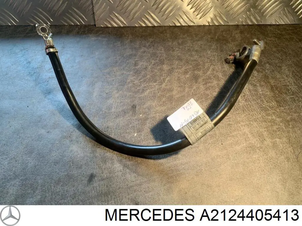 A2124405413 Mercedes Cabo de terra de bateria recarregável (PILHA)