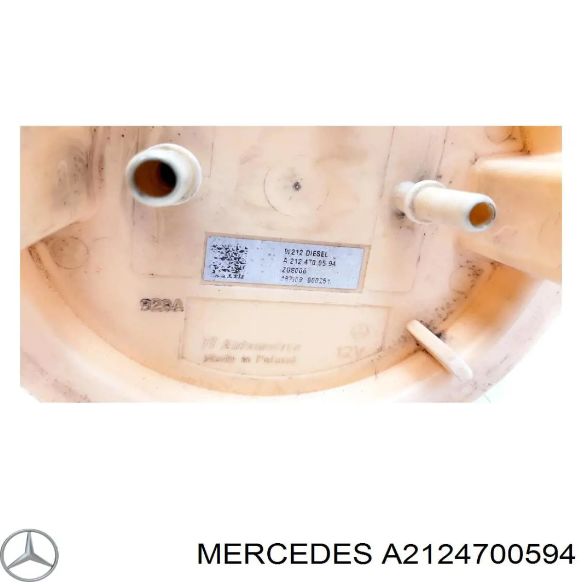 Sensor do nível de combustível no tanque A2124700594 Mercedes