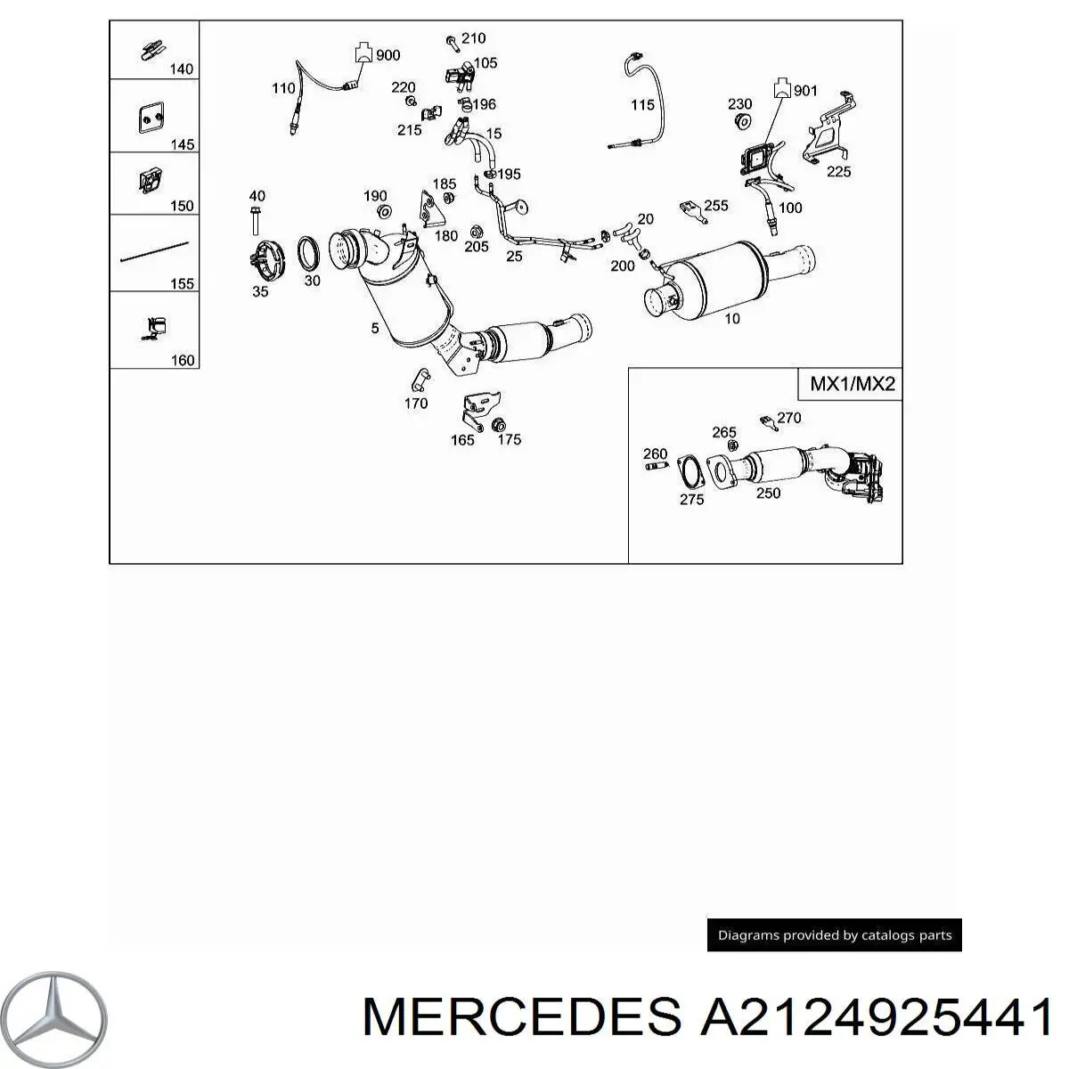 A2124925441 Mercedes 