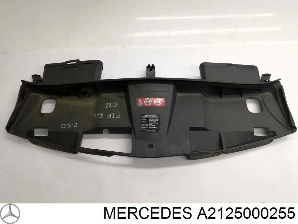 Placa sobreposta superior do painel dianteiro (de suporte do radiador) Mercedes 2125000255 preço, a partir de 43,74 USD