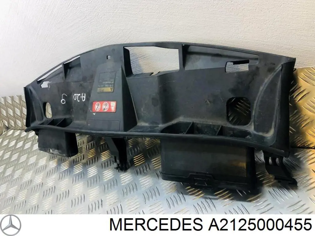 A2125000455 Mercedes Tomada de ar de filtro de ar