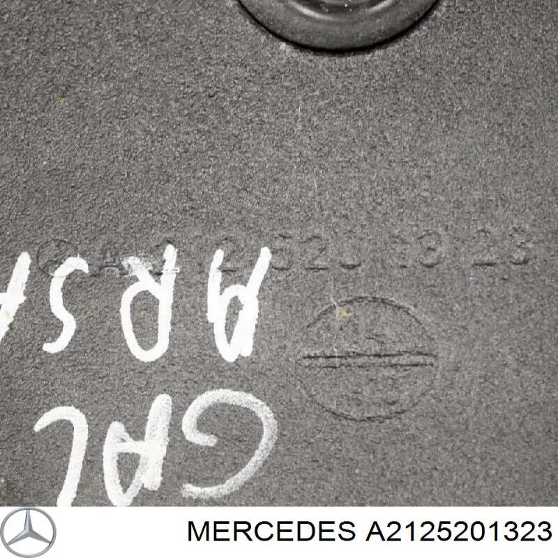 A2125201323 Mercedes Proteção de motor, de panela (da seção de motor)