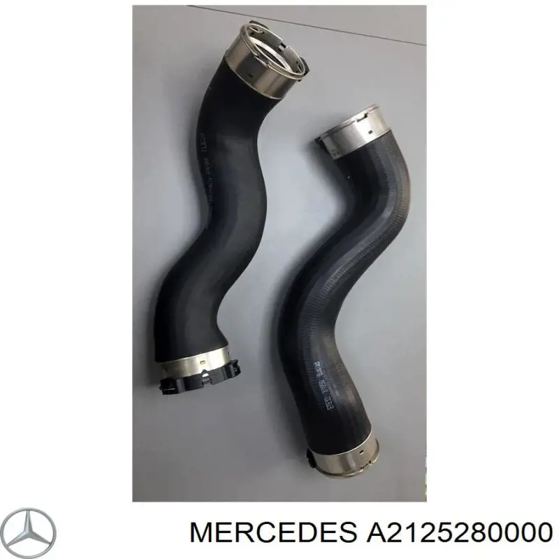 A2125280000 Mercedes Mangueira (cano derivado) de intercooler