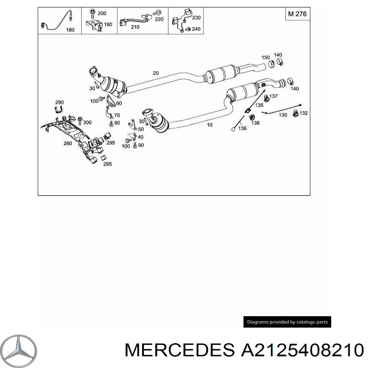 A2125408210 Mercedes 