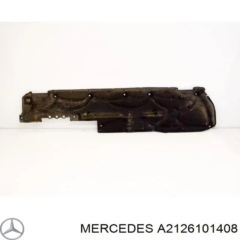 2126801209 Mercedes Proteção de fundo esquerda