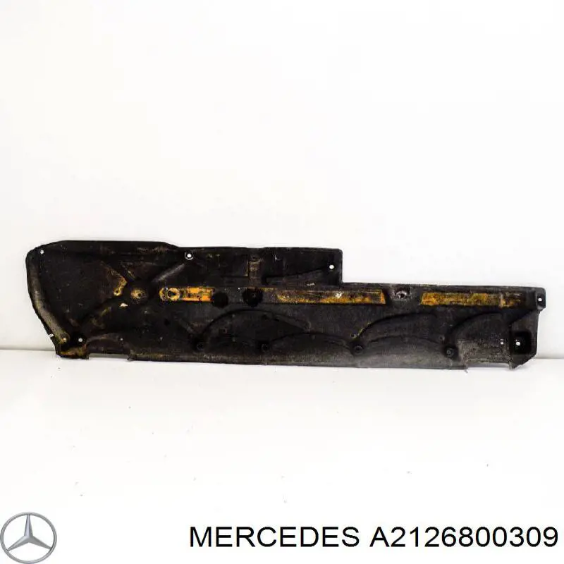 A2126800309 Mercedes Proteção de fundo esquerda