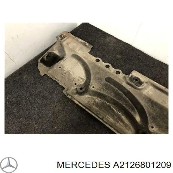 Compre A2126801209 Mercedes Proteção de fundo esquerda