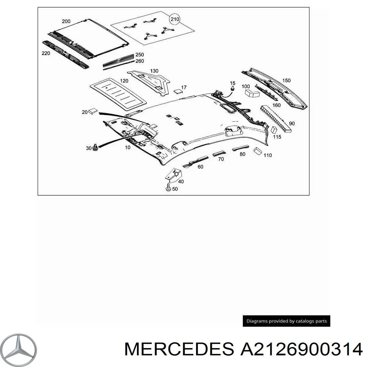 A2126900314 Mercedes 