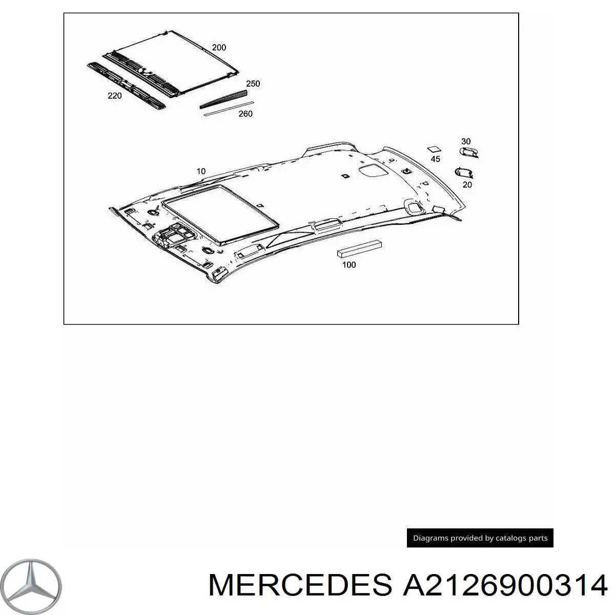  Mercedes A2126900314 preço, a partir de 23,66 USD