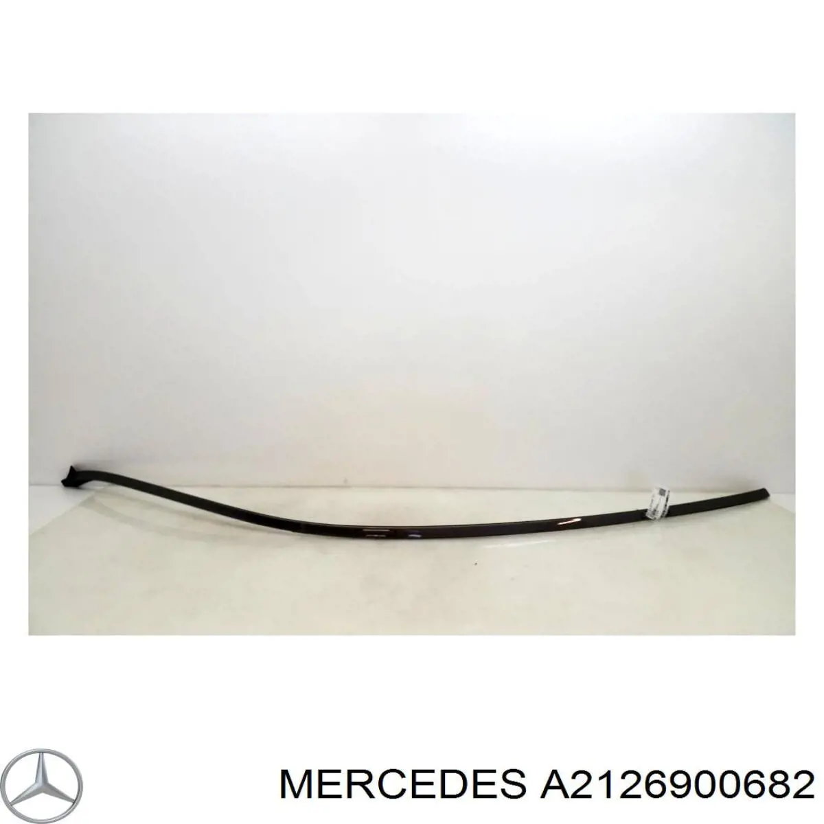 A2126900682 Mercedes Moldura do teto direita