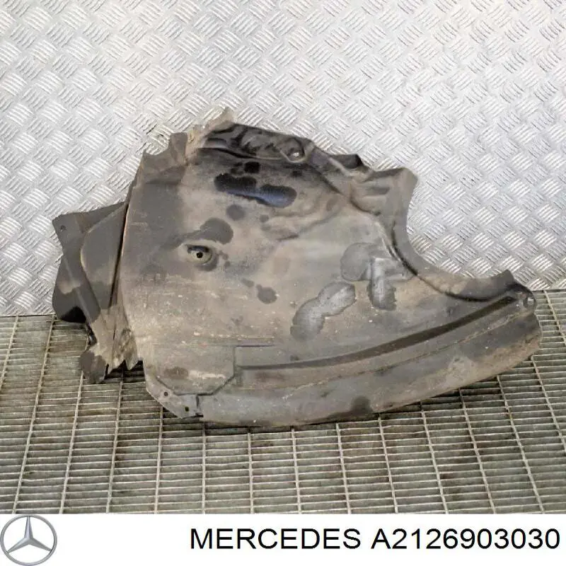 Guarda-barras esquerdo traseiro do pára-lama dianteiro Mercedes A2126903030 preço, a partir de 63,06 USD