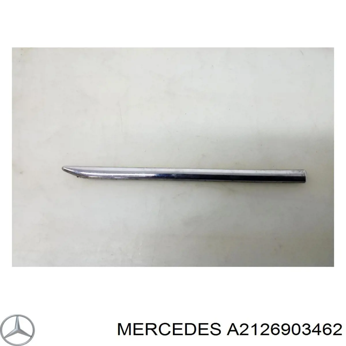A2126903462 Mercedes Moldura do pára-lama dianteiro direito